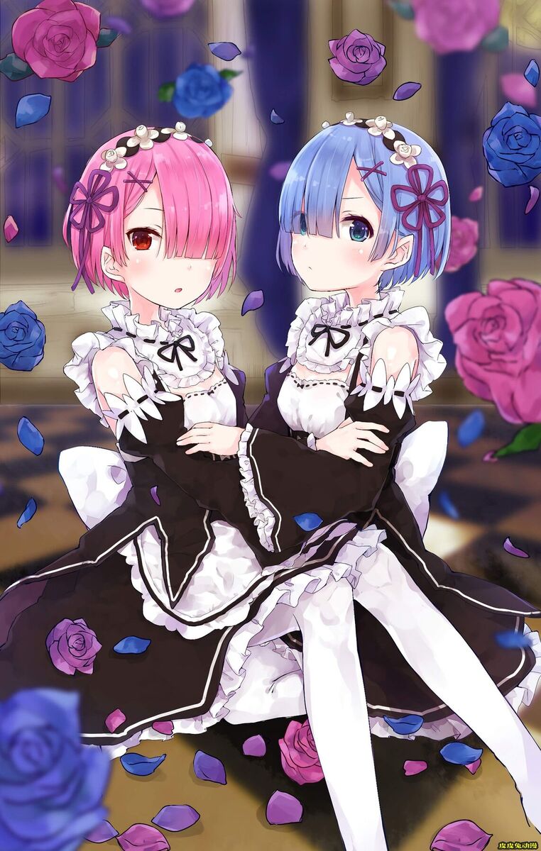 【P站精选】豪华增量, Re:从零开始的异世界生活《雷姆&拉姆双子》高清壁纸特辑!-一起萌 豪华增量, Re:从零开始的异世界生活《雷姆&拉姆双子》高清壁纸特辑!