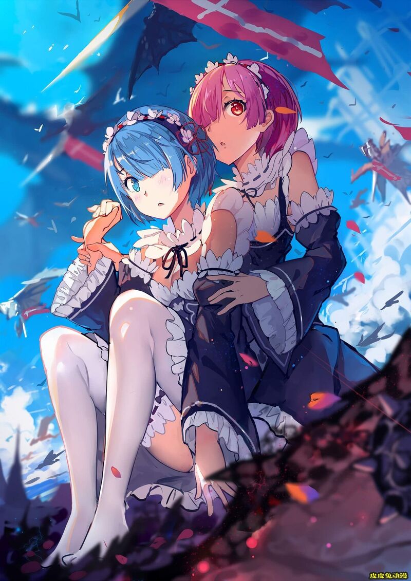 【P站精选】豪华增量, Re:从零开始的异世界生活《雷姆&拉姆双子》高清壁纸特辑!-一起萌 豪华增量, Re:从零开始的异世界生活《雷姆&拉姆双子》高清壁纸特辑!