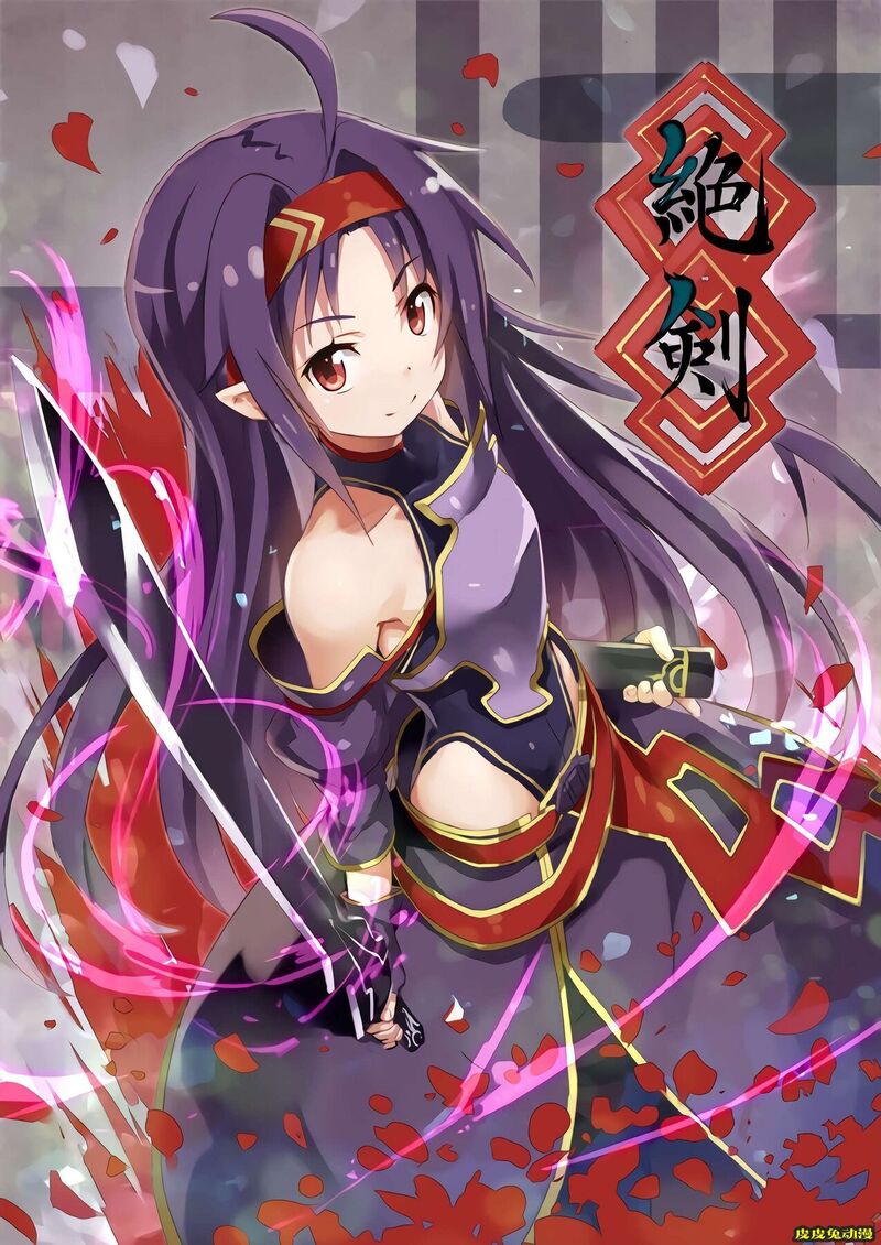 刀剑神域Sword Art Online《绀野木棉季/有纪》高清壁纸特辑！