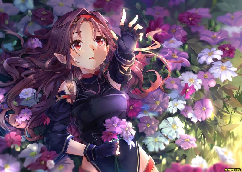 刀剑神域Sword Art Online《绀野木棉季/有纪》高清壁纸特辑！