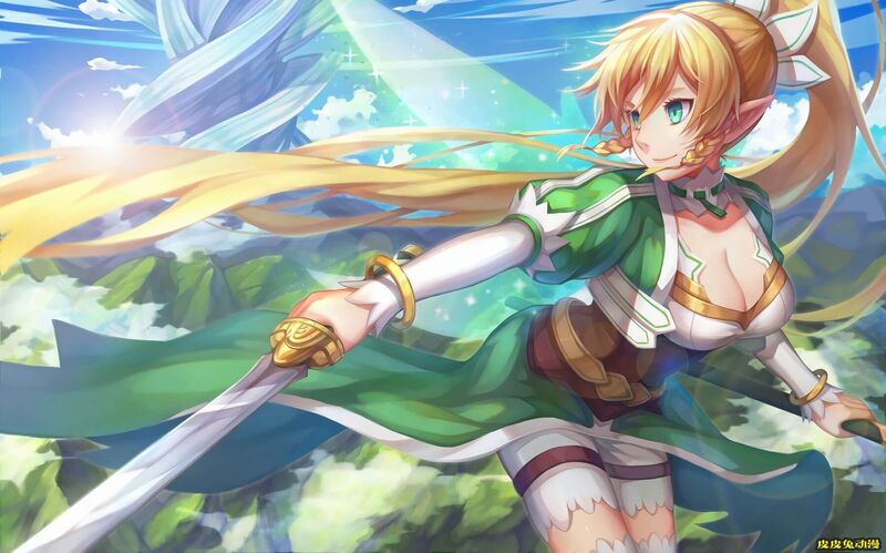 【P站精选】刀剑神域Sword Art Online《桐谷直叶/莉法》高清壁纸特辑!-一起萌 刀剑神域Sword Art Online《桐谷直叶/莉法》高清壁纸特辑!