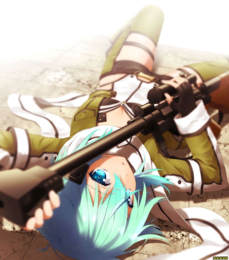 刀剑神域Sword Art Online《朝田诗乃》高清壁纸特辑！
