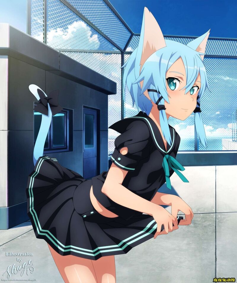 刀剑神域Sword Art Online《朝田诗乃》高清壁纸特辑！