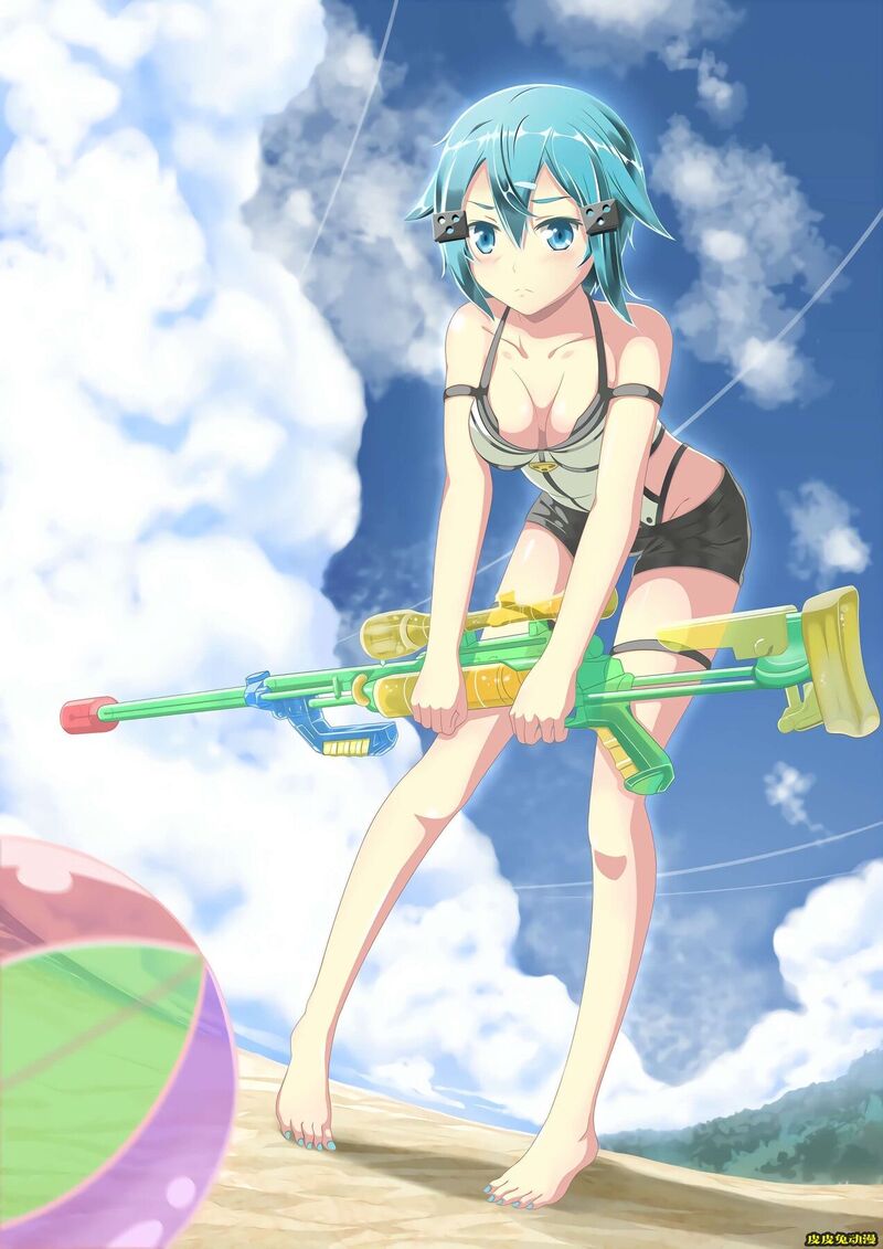 刀剑神域Sword Art Online《朝田诗乃》高清壁纸特辑！