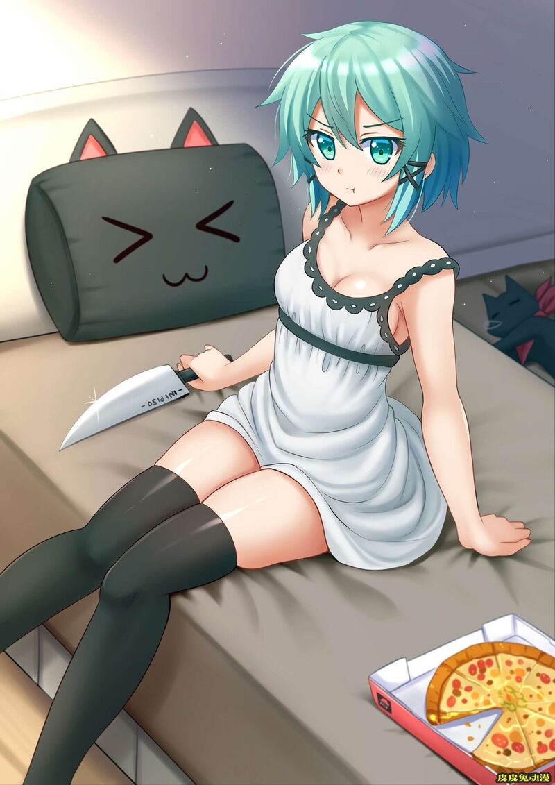 刀剑神域Sword Art Online《朝田诗乃》高清壁纸特辑！