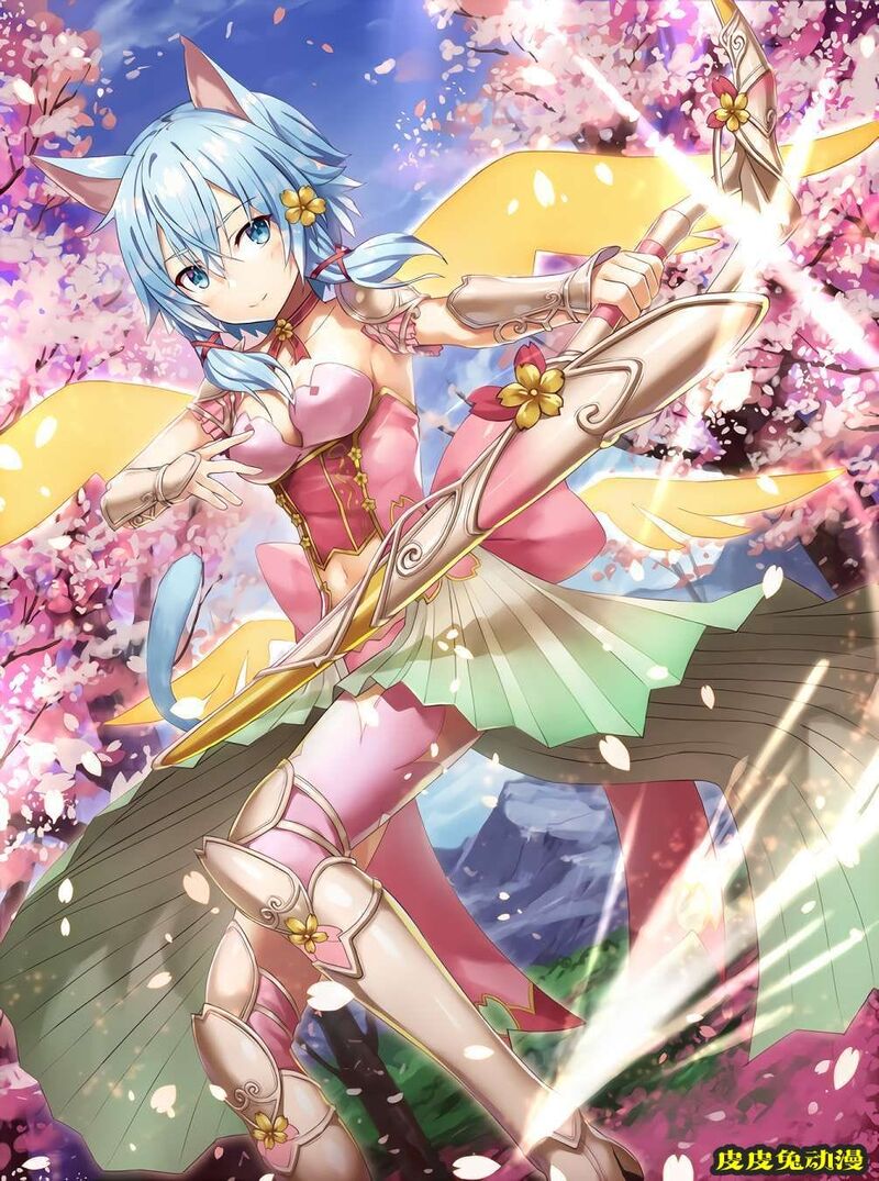 刀剑神域Sword Art Online《朝田诗乃》高清壁纸特辑！