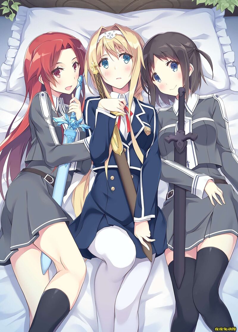 【P站精选】刀剑神域Sword Art Online《罗妮耶&蒂洁》高清壁纸特辑!-一起萌 刀剑神域Sword Art Online《罗妮耶&蒂洁》高清壁纸特辑!