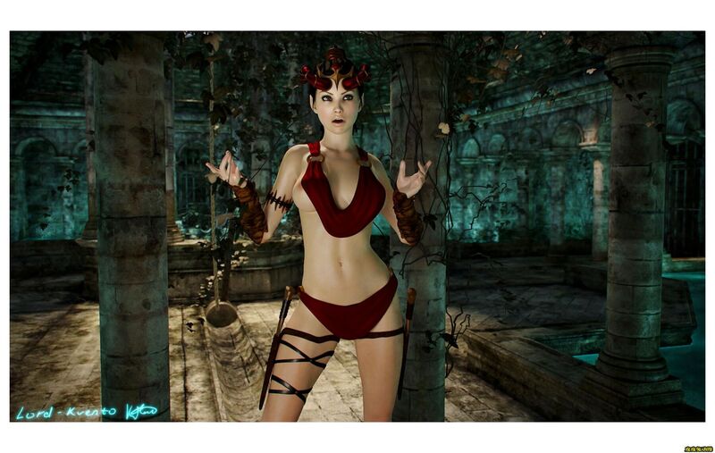 [中文] [3D全彩] 英文~地牢里的冒险(Adventure In The Dungeon)[54P]