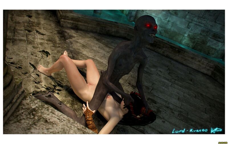[中文] [3D全彩] 英文~地牢里的冒险(Adventure In The Dungeon)[54P]