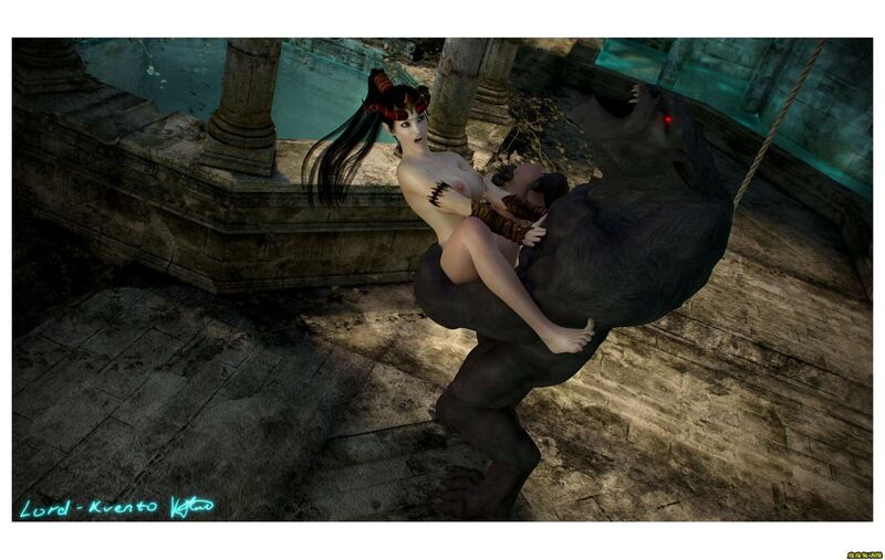 [中文] [3D全彩] 英文~地牢里的冒险(Adventure In The Dungeon)[54P]