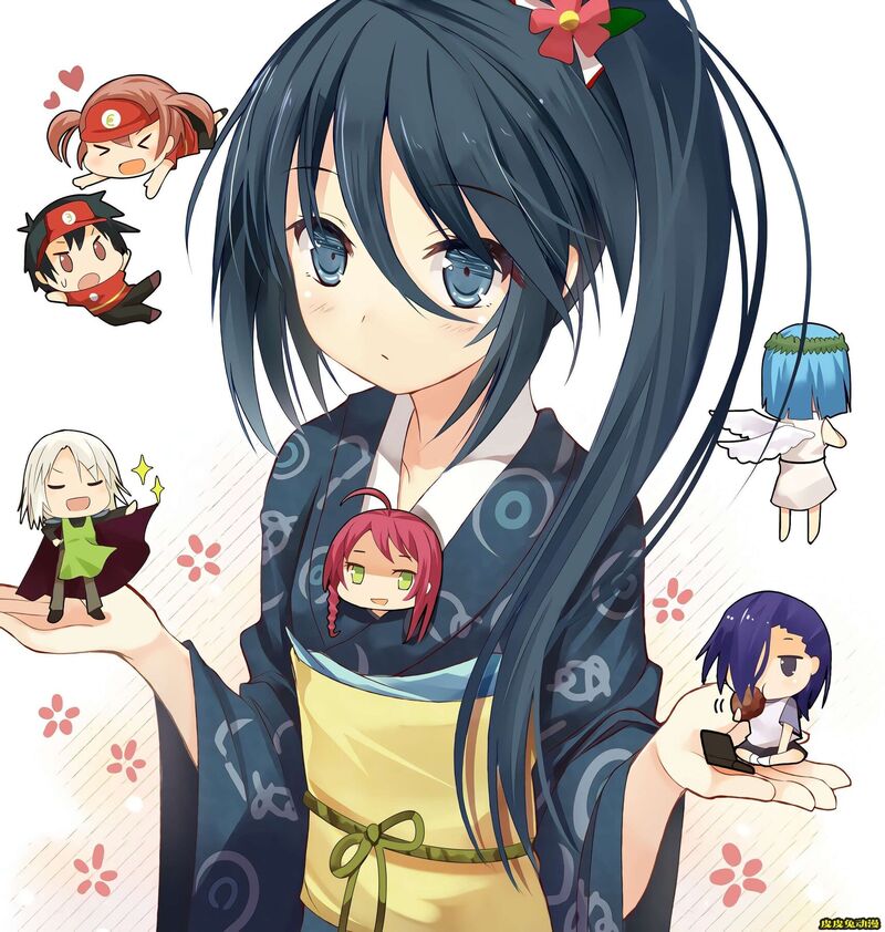 【P站精选】打工吧!魔王大人《镰月铃乃》高清壁纸特辑!-一起萌 打工吧!魔王大人《镰月铃乃》高清壁纸特辑!