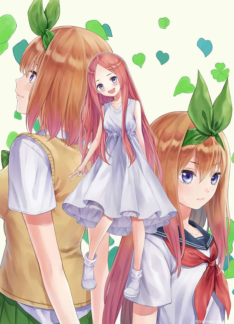 【P站精选】五等分的新娘《中野四叶》高清壁纸特辑!-一起萌 五等分的新娘《中野四叶》高清壁纸特辑!