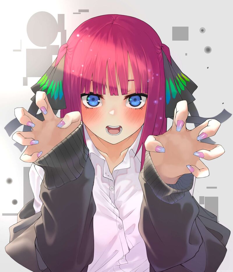 【P站精选】五等分的新娘《中野二乃》高清壁纸特辑!-一起萌 五等分的新娘《中野二乃》高清壁纸特辑!