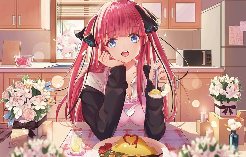 【P站精选】五等分的新娘《中野二乃》高清壁纸特辑!-一起萌 五等分的新娘《中野二乃》高清壁纸特辑!