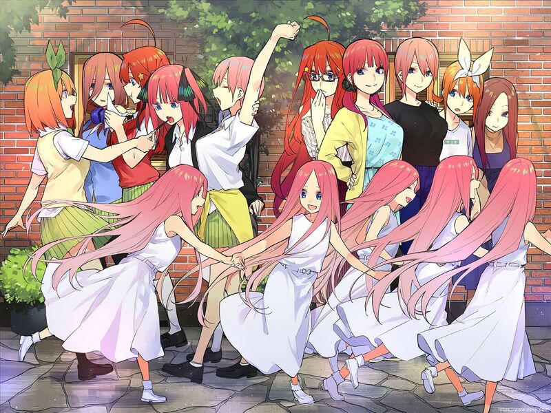 【P站精选】小孩子才做选择,是我就全要了《五等分的新娘》高清壁纸特辑!-一起萌 小孩子才做选择,是我就全要了《五等分的新娘》高清壁纸特辑!