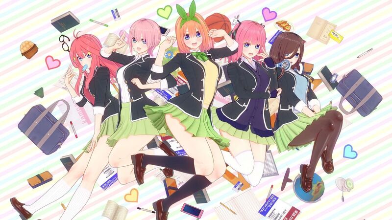 【P站精选】小孩子才做选择,是我就全要了《五等分的新娘》高清壁纸特辑!-一起萌 小孩子才做选择,是我就全要了《五等分的新娘》高清壁纸特辑!