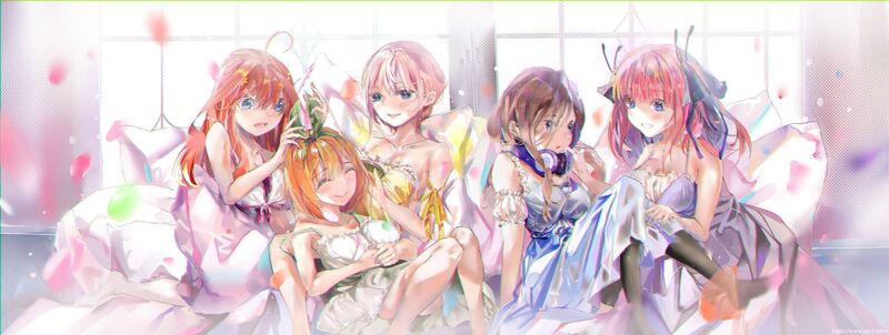 【P站精选】小孩子才做选择,是我就全要了《五等分的新娘》高清壁纸特辑!-一起萌 小孩子才做选择,是我就全要了《五等分的新娘》高清壁纸特辑!