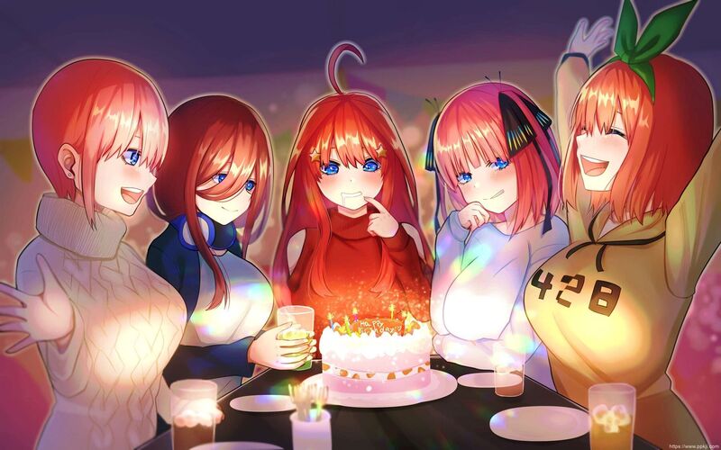 【P站精选】小孩子才做选择,是我就全要了《五等分的新娘》高清壁纸特辑!-一起萌 小孩子才做选择,是我就全要了《五等分的新娘》高清壁纸特辑!