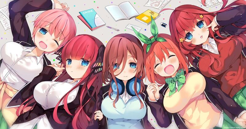 【P站精选】小孩子才做选择,是我就全要了《五等分的新娘》高清壁纸特辑!-一起萌 小孩子才做选择,是我就全要了《五等分的新娘》高清壁纸特辑!