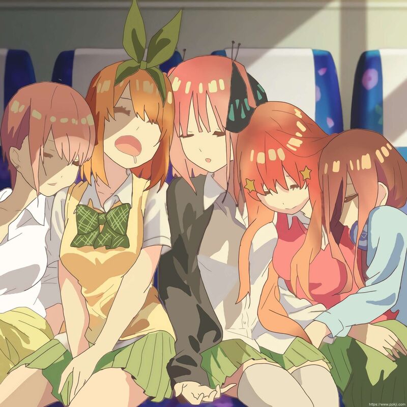 【P站精选】小孩子才做选择,是我就全要了《五等分的新娘》高清壁纸特辑!-一起萌 小孩子才做选择,是我就全要了《五等分的新娘》高清壁纸特辑!