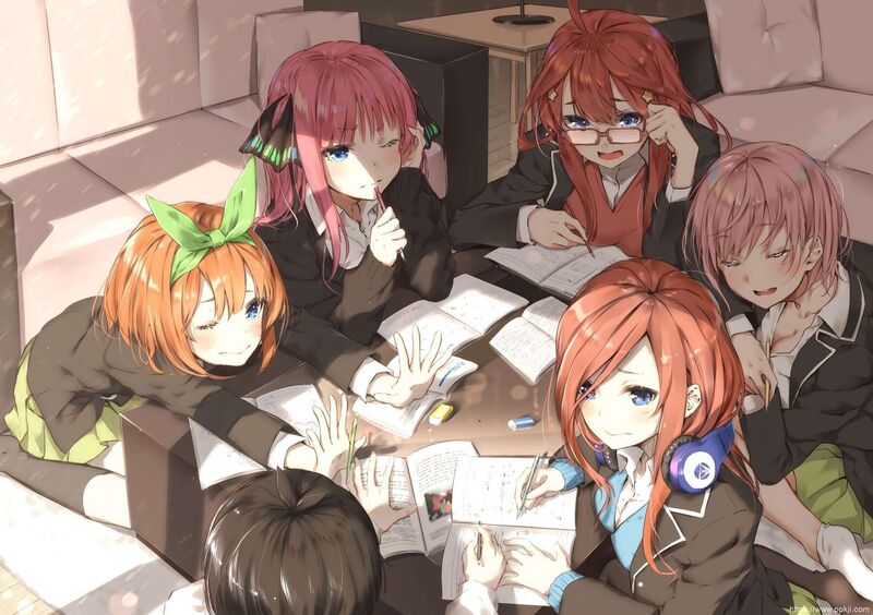 【P站精选】小孩子才做选择,是我就全要了《五等分的新娘》高清壁纸特辑!-一起萌 小孩子才做选择,是我就全要了《五等分的新娘》高清壁纸特辑!
