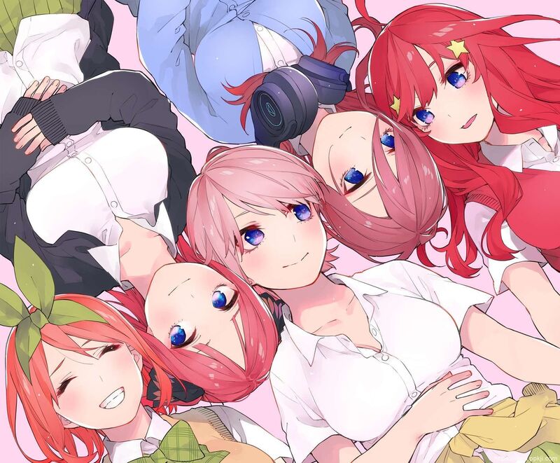 【P站精选】小孩子才做选择,是我就全要了《五等分的新娘》高清壁纸特辑!-一起萌 小孩子才做选择,是我就全要了《五等分的新娘》高清壁纸特辑!