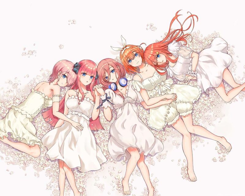 【P站精选】小孩子才做选择,是我就全要了《五等分的新娘》高清壁纸特辑!-一起萌 小孩子才做选择,是我就全要了《五等分的新娘》高清壁纸特辑!