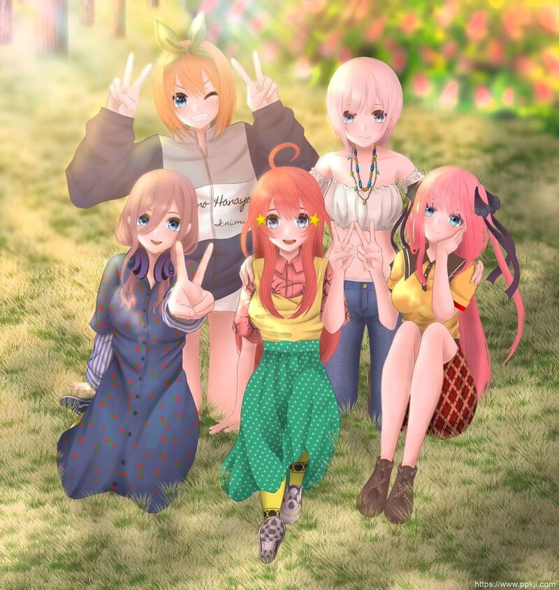 【P站精选】小孩子才做选择,是我就全要了《五等分的新娘》高清壁纸特辑!-一起萌 小孩子才做选择,是我就全要了《五等分的新娘》高清壁纸特辑!