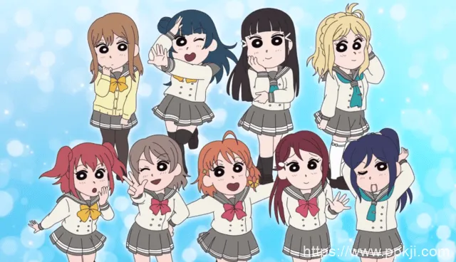 「蜡笔小新」x「LoveLive! Sunshine!!」联动商品宣传PV公开