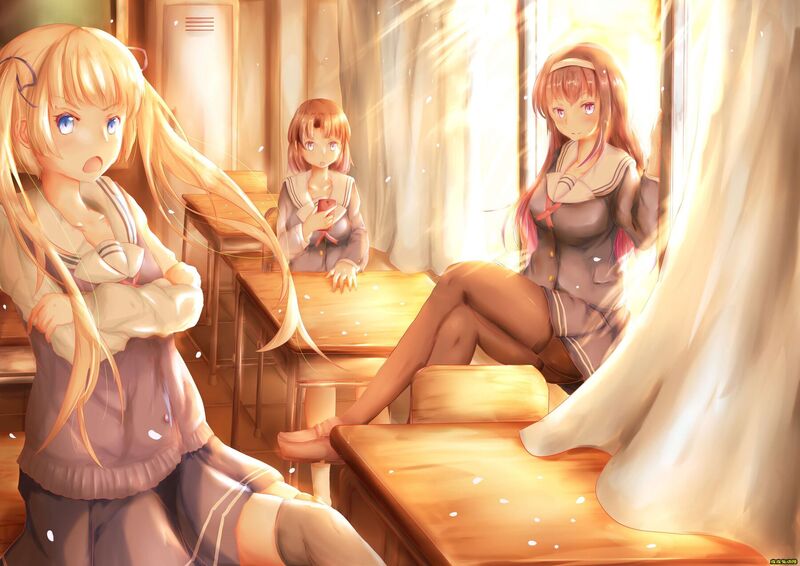 【P站精选】败犬?不存在的,我都要啊《路人女主的养成方法》高清壁纸特辑!-一起萌 败犬?不存在的,我都要啊《路人女主的养成方法》高清壁纸特辑!