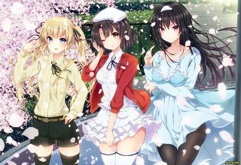 【P站精选】败犬?不存在的,我都要啊《路人女主的养成方法》高清壁纸特辑!-一起萌 败犬?不存在的,我都要啊《路人女主的养成方法》高清壁纸特辑!