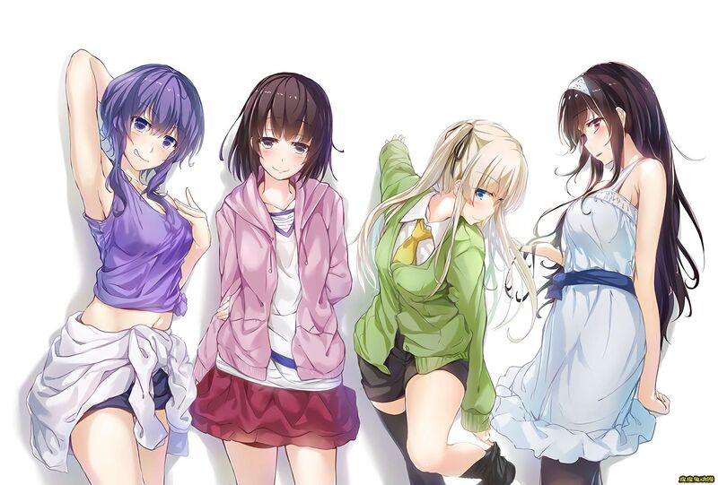 【P站精选】败犬?不存在的,我都要啊《路人女主的养成方法》高清壁纸特辑!-一起萌 败犬?不存在的,我都要啊《路人女主的养成方法》高清壁纸特辑!
