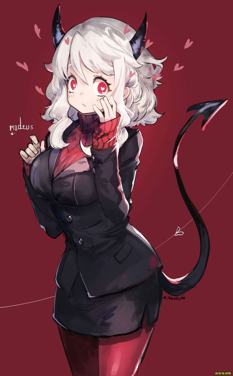 【P站精选】Helltaker《墨狄斯/莫迪乌斯》高清壁纸特辑!-一起萌 Helltaker《墨狄斯/莫迪乌斯》高清壁纸特辑!