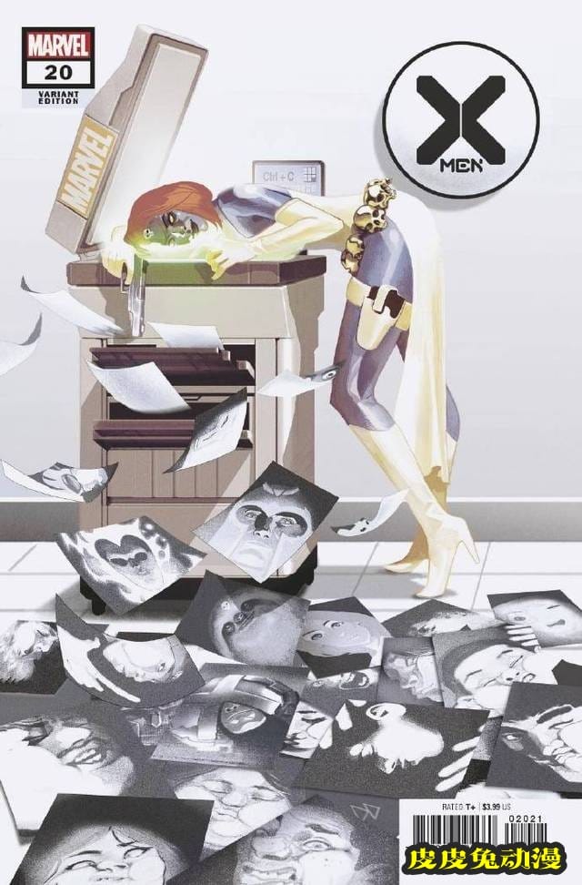 画师绘制「X战警」第20期变体封面图公开