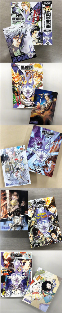「家庭教师REBORN!」未来篇新装版漫画第2-5卷封面公开
