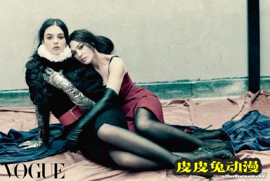 意大利女神莫妮卡贝鲁奇携女儿登杂志封面 完美继承母亲的美丽
