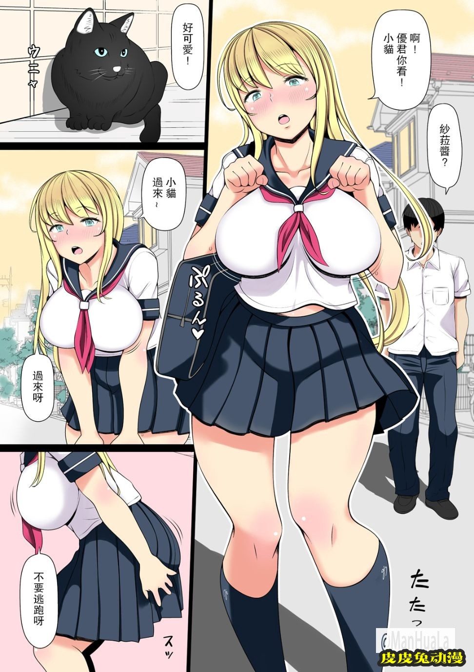 巨乳發情母猫