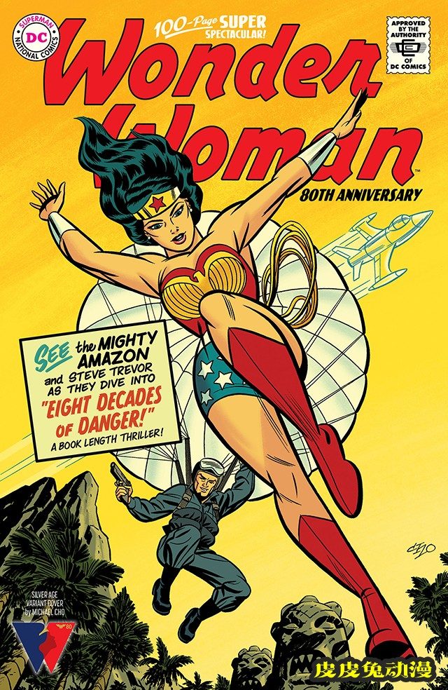 DC公开「神奇女侠」80周年纪念特刊青铜时代变体封面-皮皮兔动漫