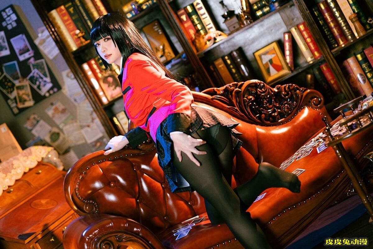 Coser小姐姐星之迟迟黑丝制服装扮狂赌之渊蛇喰梦子私房套图