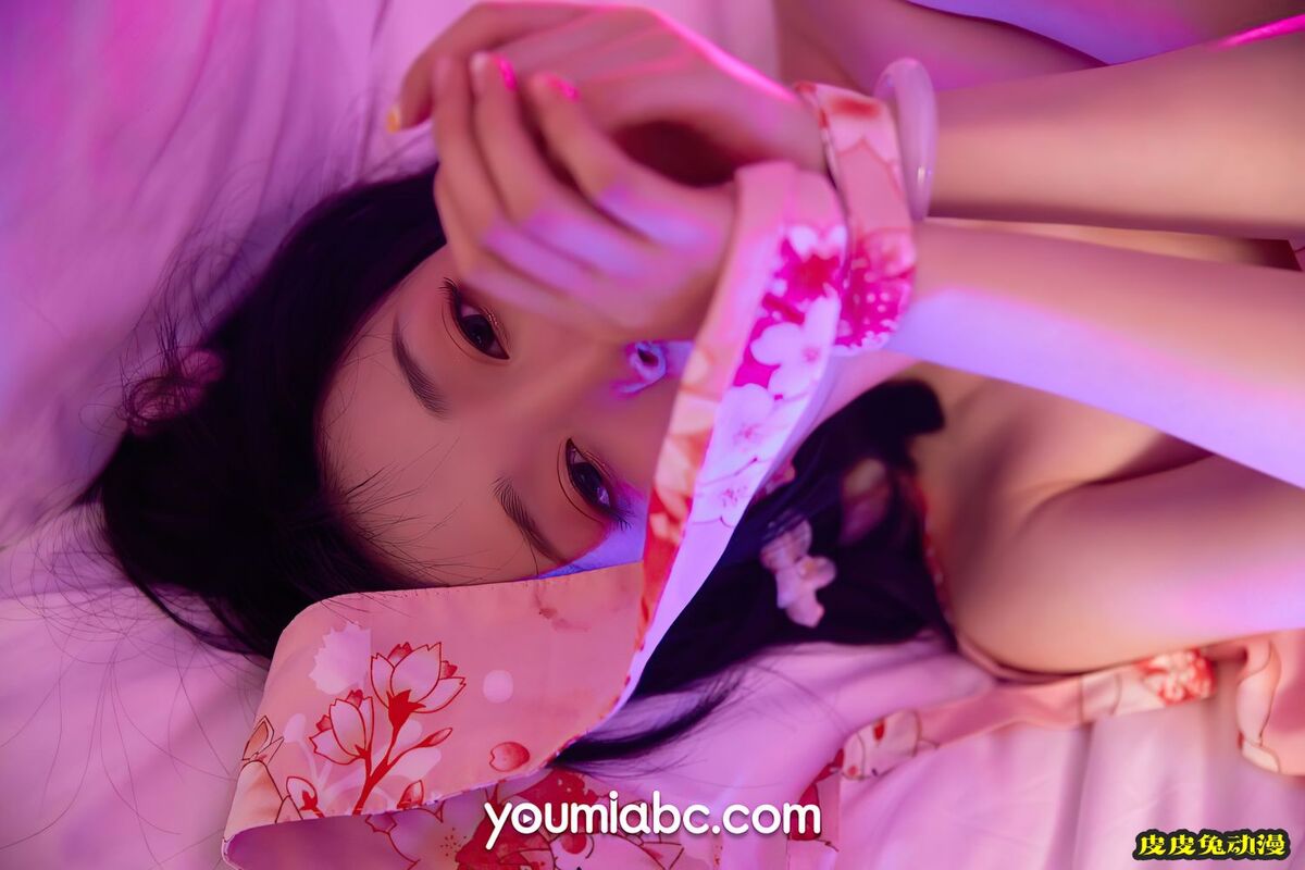 YOUMI尤美性感嫩模龙女宝宝鲜艳和服花火夏日祭主题写真