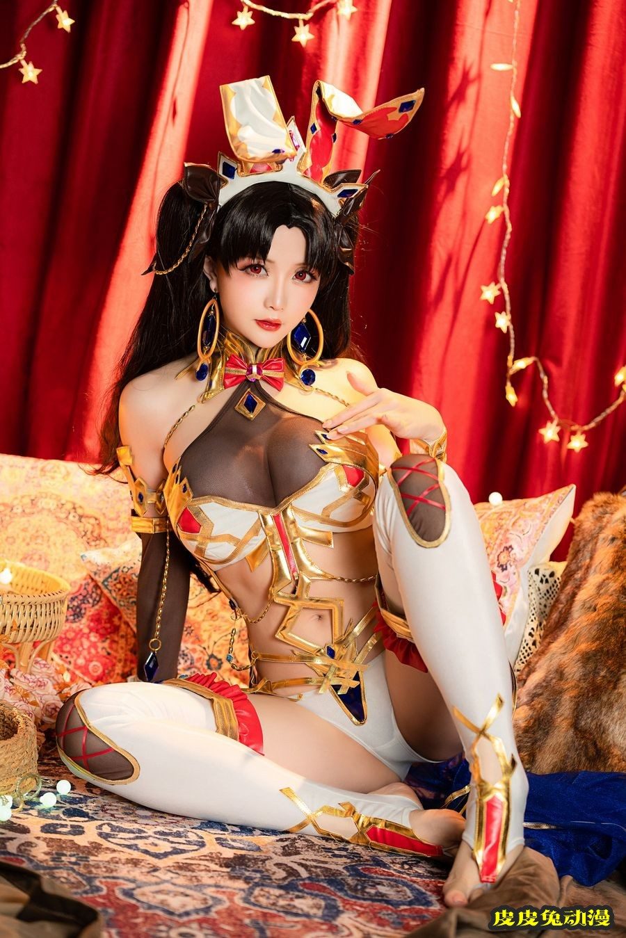 网络红人星之迟迟美少女战士装扮伊什塔尔主题私房套图