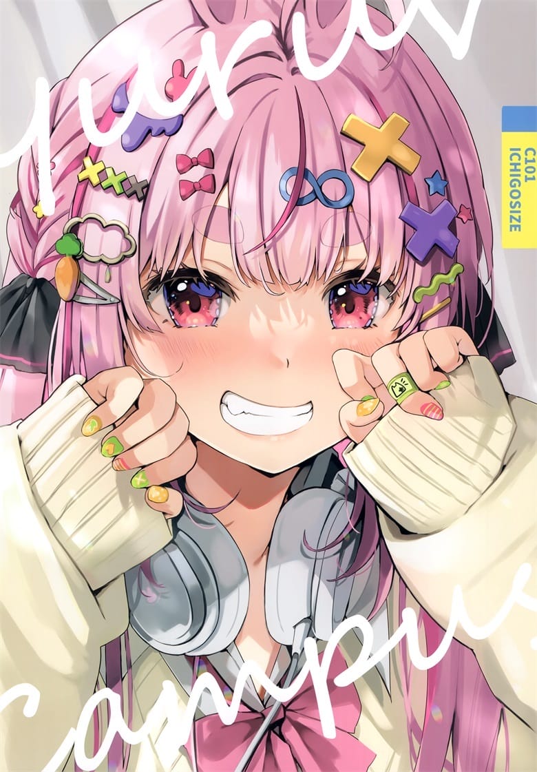 (C101) [いちごさいず (なつめえり)] ゆるぶいきゃんぱす (バーチャルYouTuber)-皮皮兔动漫