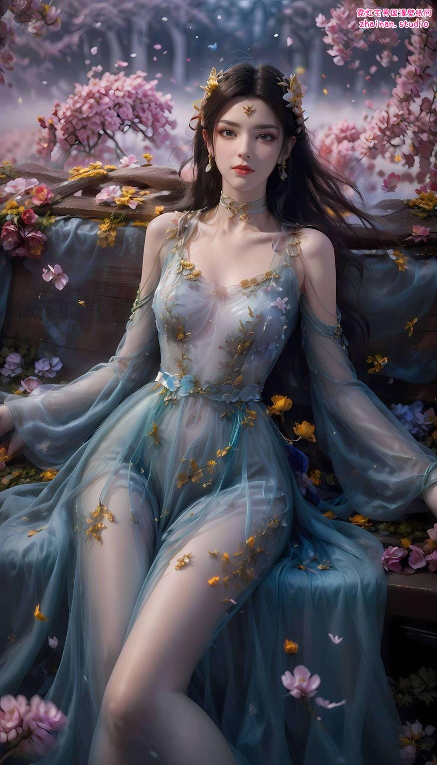 斗破苍穹彩鳞壁纸:超高清国漫女生AI动漫壁纸iPhone炫彩精选