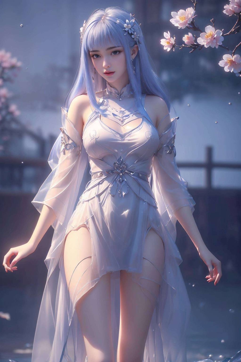 宁雨蝶粽子:国漫女神AI精选游戏壁纸