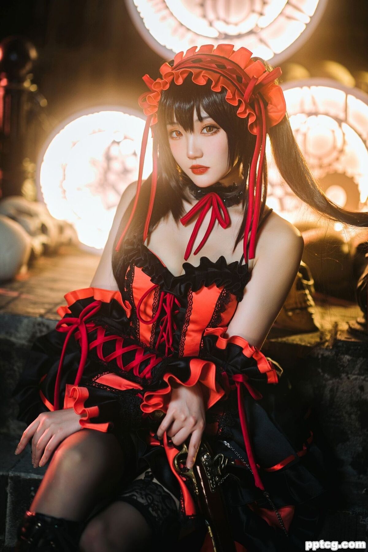 瓜希酱 时崎狂三-奈奈COS 瓜希酱 时崎狂三