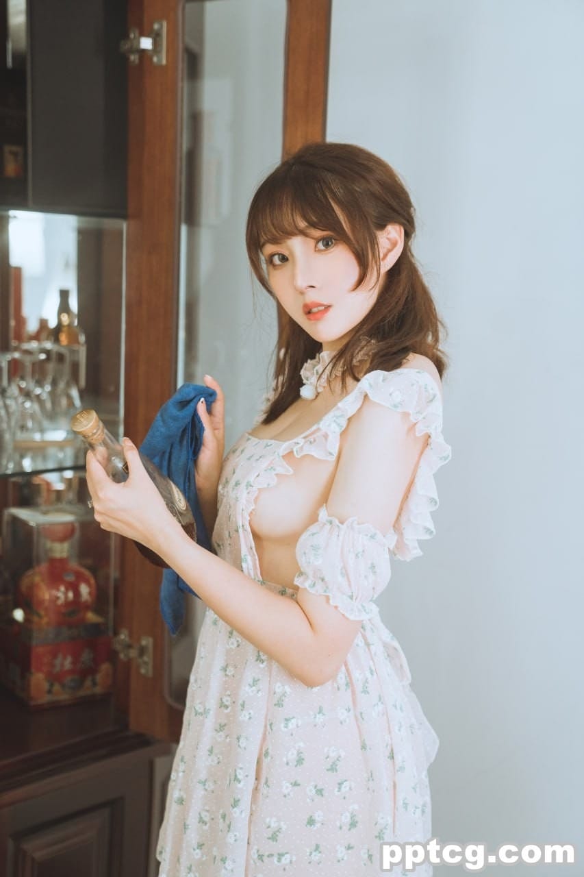 Natsuko夏夏子 碎花围裙-奈奈COS Natsuko夏夏子 碎花围裙