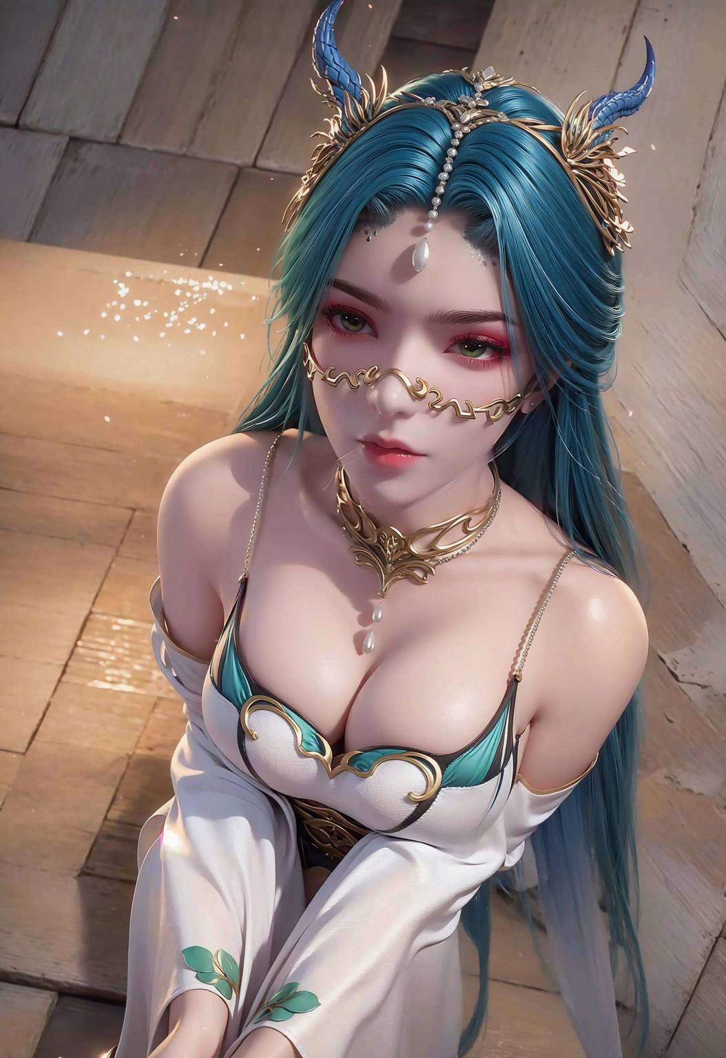 紫色完美像素安卓最美壁纸:斗破苍穹龙女-皮皮兔动漫