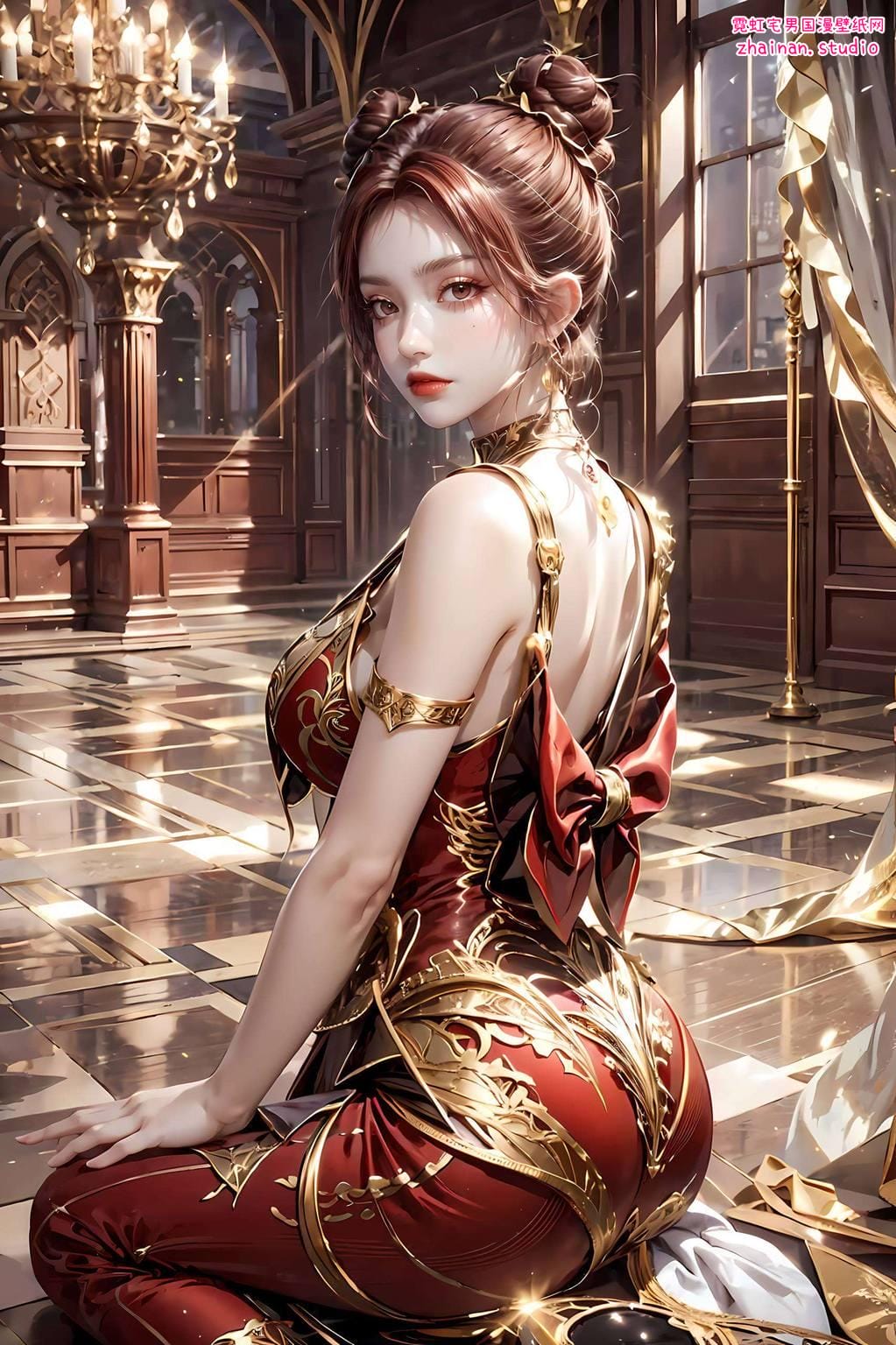 唯美国漫女生AI壁纸护眼手机漫画壁纸:马小桃壁纸下载