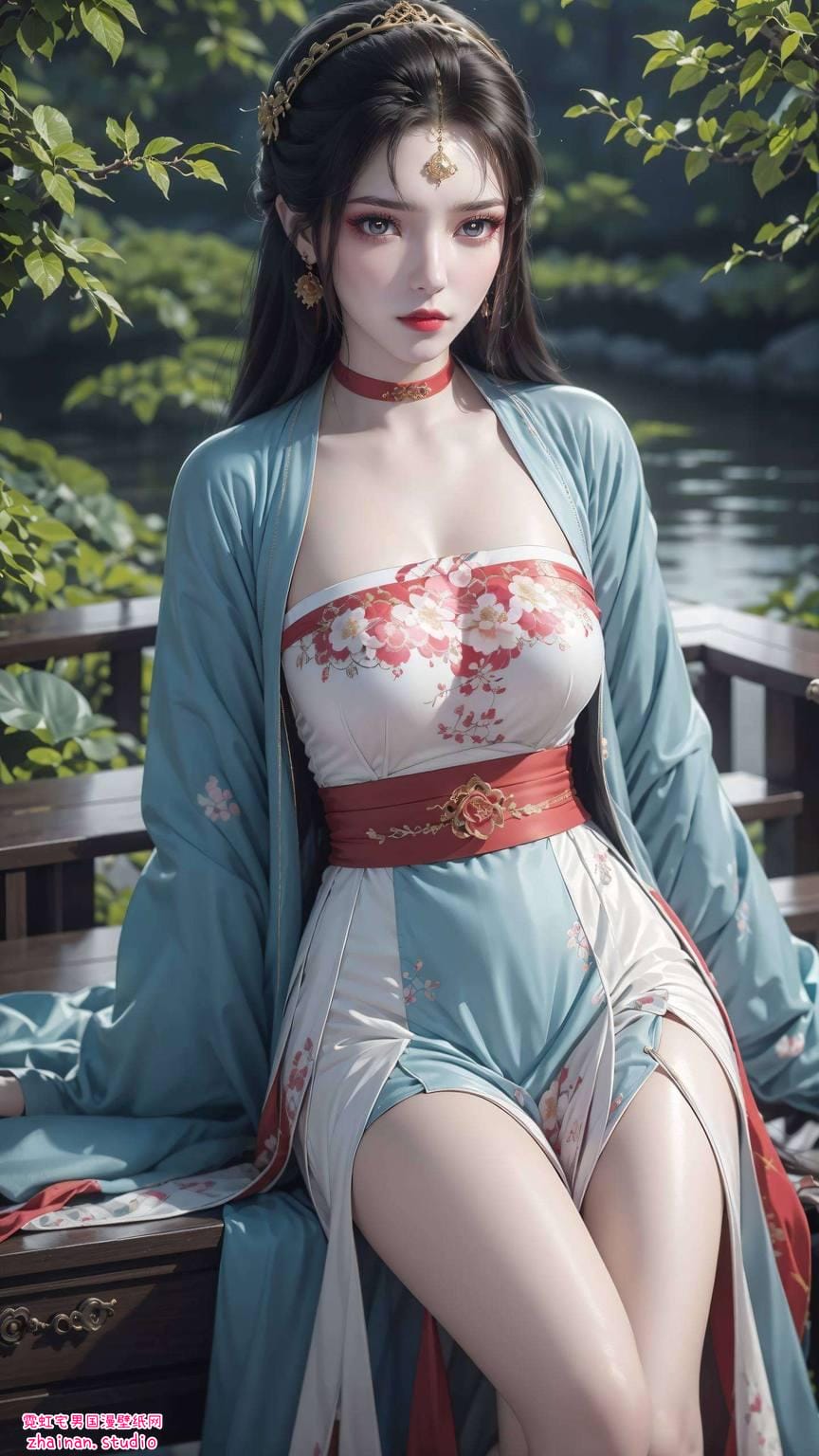 仙逆墨云面纱壁纸:护眼二次元苹果漫画精选