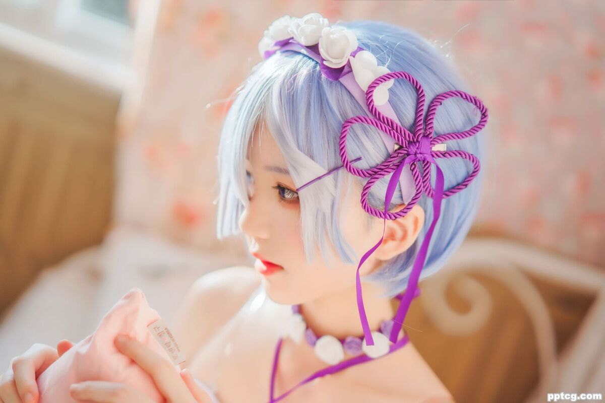 桜桃喵 蕾姆小睡裙